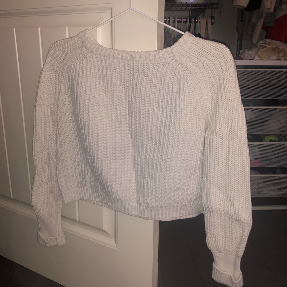 White sweater